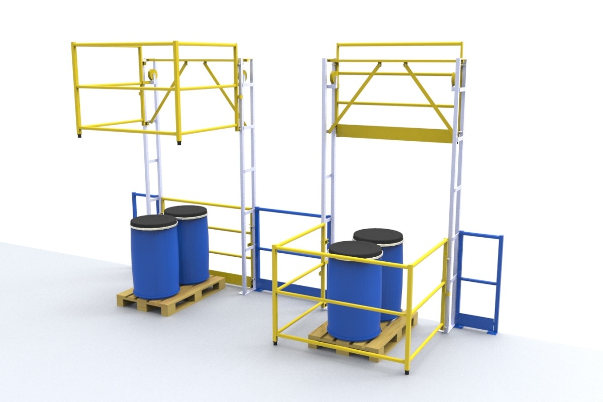 Doorlaatinrichting Dipaq guillotinehek